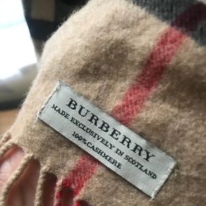 100% authentic Burberry cashmere scarf.